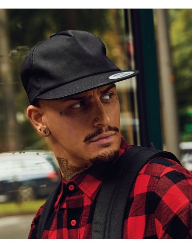 F-6502-Unstructured 5-Panel Snapback